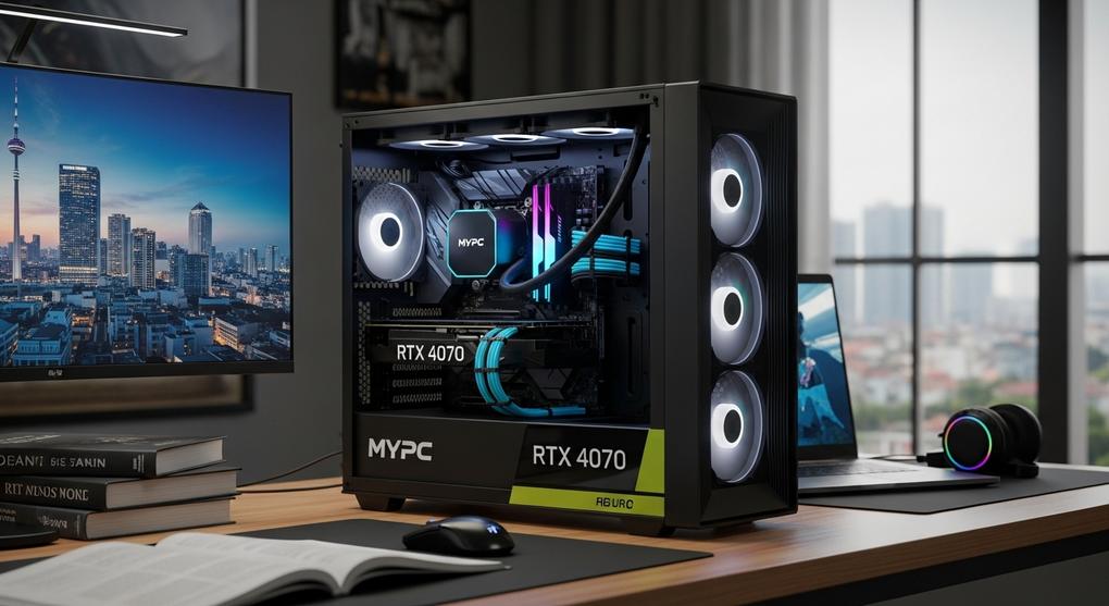 PC gaming cho sinh viên Hà Nội cấu hình RTX 4070