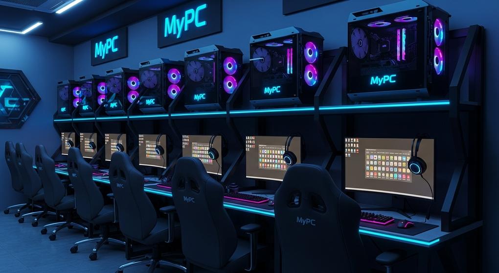 Setup phòng game mini 10 máy cấu hình tối ưu