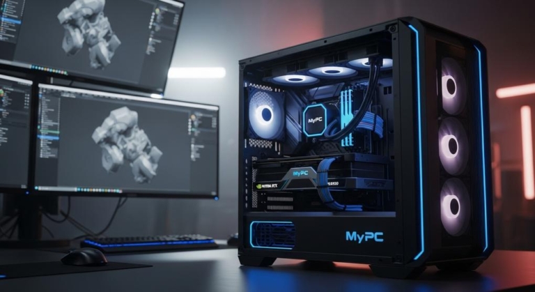 PC Đồ Họa Render 3D Cho Dân Chuyên Nghiệp 2025: Hiệu Năng Siêu Tốc