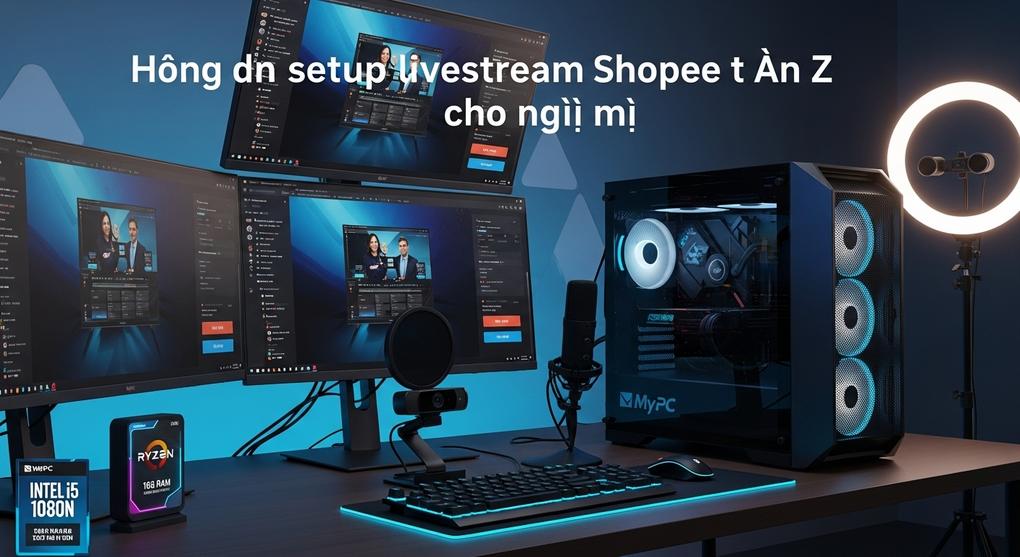 Hướng dẫn setup livestream Shopee từ A đến Z cho người mới