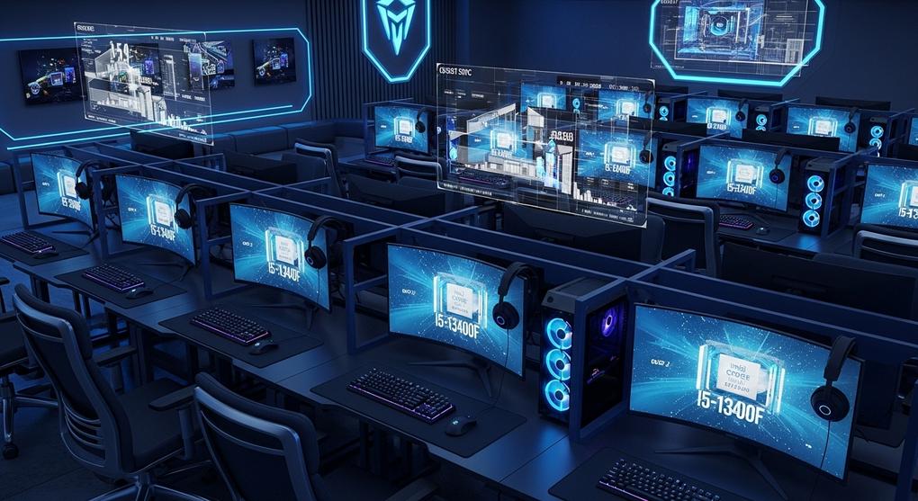 Chi phí setup phòng net nhỏ 20 máy cấu hình mới nhất 2025