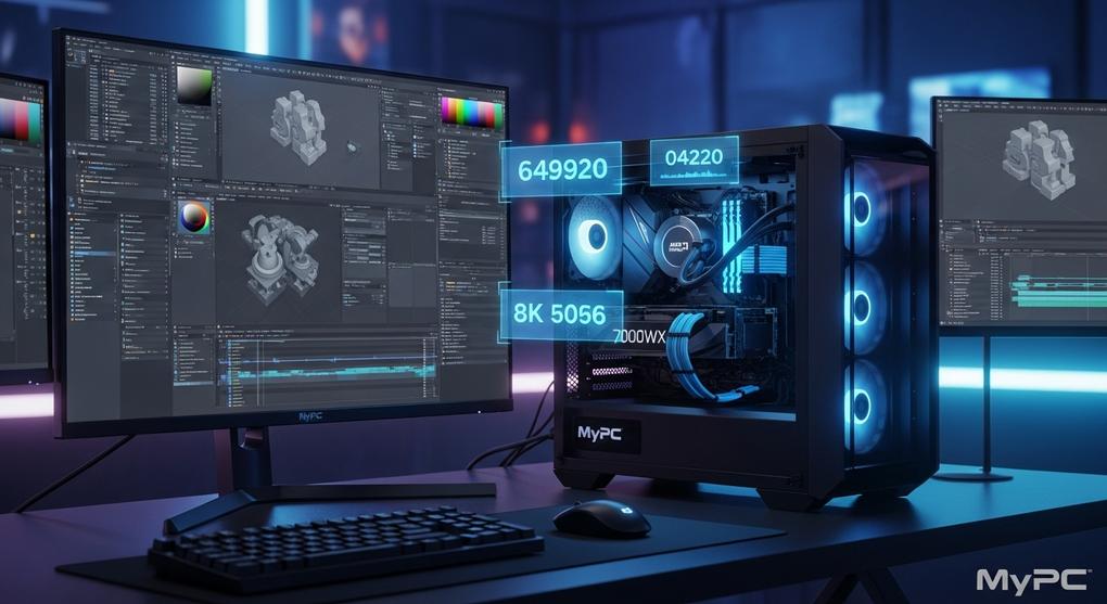 Đánh giá hiệu năng CPU AMD Threadripper Pro cho dân đồ họa 2025