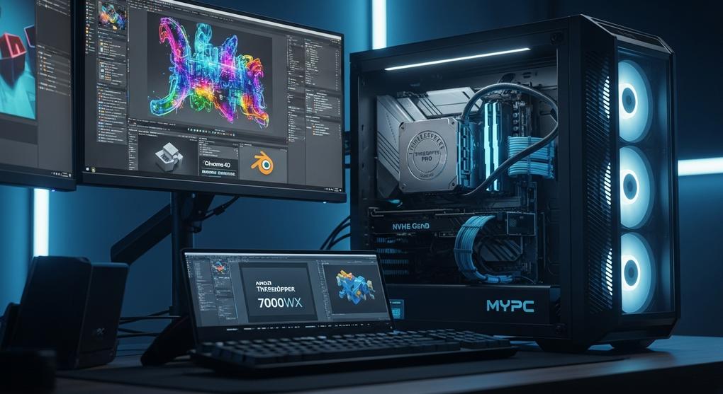 Đánh giá hiệu năng CPU AMD Threadripper Pro cho dân đồ họa 2025