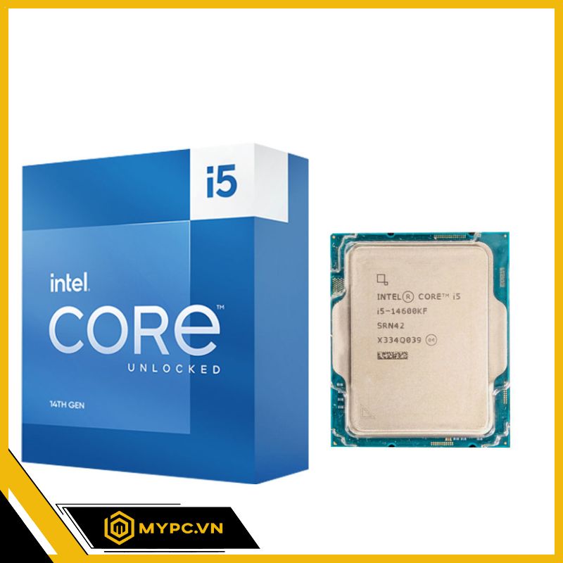 CPU Intel Core i5-14600KF trong cấu hình PC Gaming RTX 5070