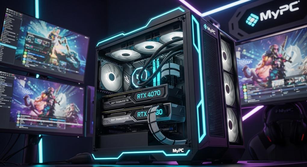 build PC gaming 2025 với RTX 40 series cho game thủ