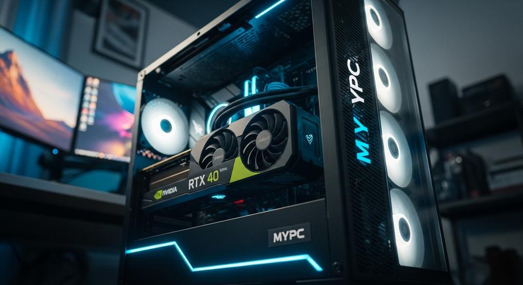 build PC gaming 2025 với RTX 40 series cho game thủ