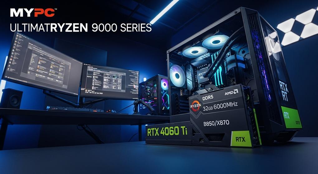 hướng dẫn setup dàn PC phòng game cấu hình AMD Ryzen mới nhất