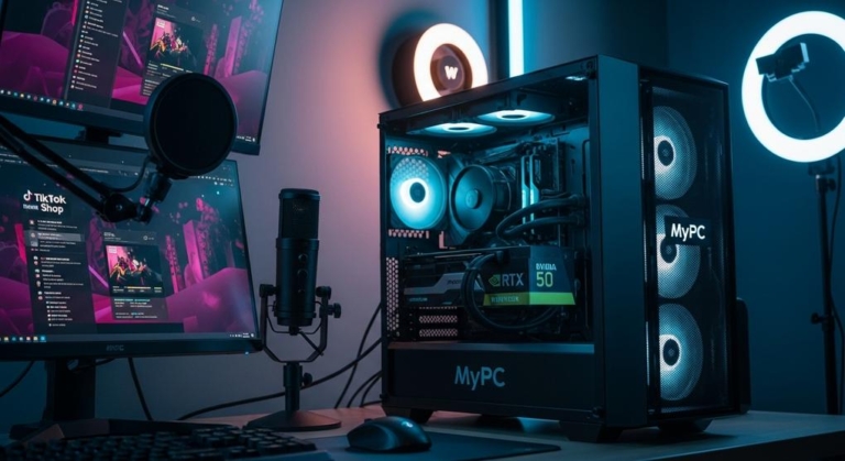 Tư Vấn Cấu Hình PC Livestream Tiktok Shop Hiệu Quả Dùng RTX 50 Series