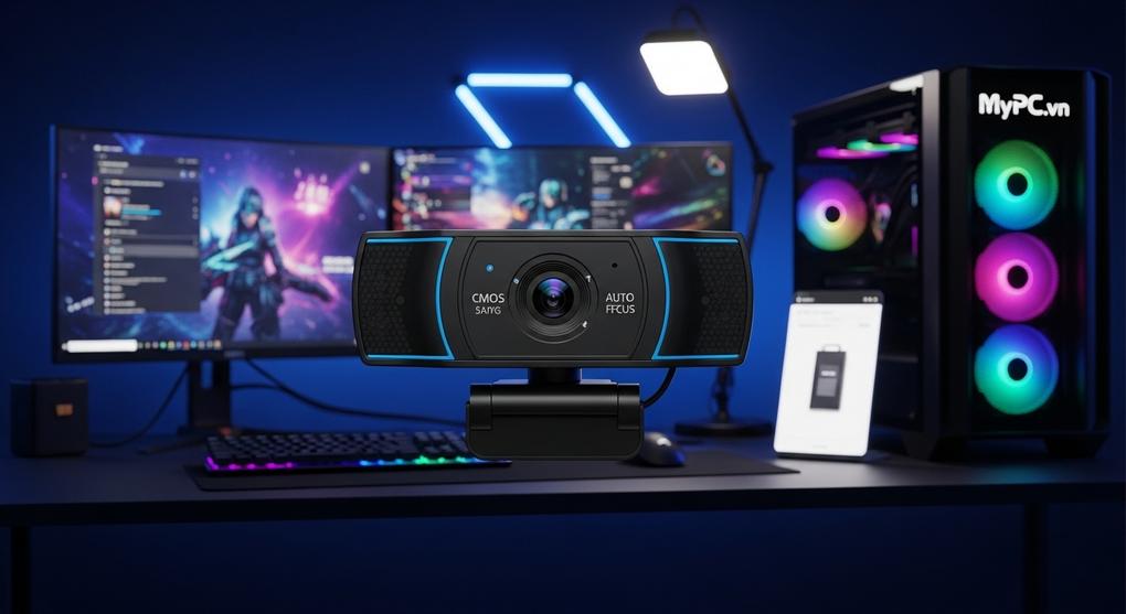 Đánh giá webcam 4K tốt nhất cho streamer game và bán hàng online 2025