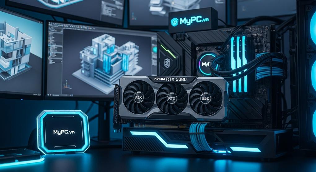 Đánh giá card đồ họa RTX 5080 cho thiết kế 3D