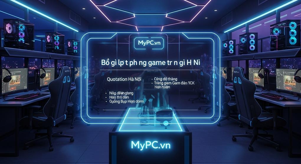 báo giá lắp đặt phòng game trọn gói Hà Nội