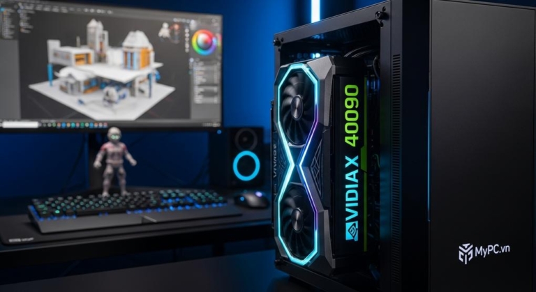 Đánh Giá VGA RTX 4090 Cho Dân Đồ Họa: Khám Phá Sức Mạnh Thực Sự 2025