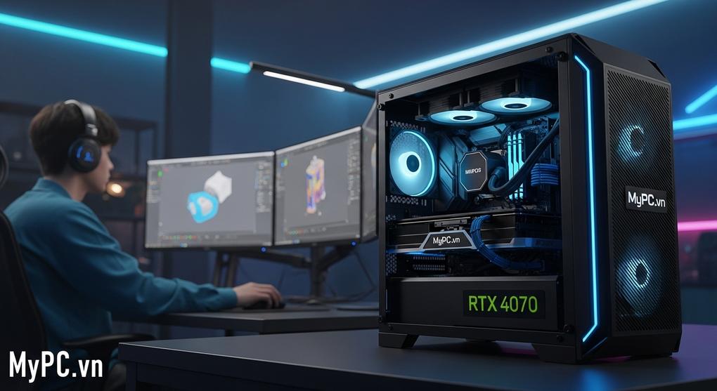 Hướng dẫn chọn máy tính render 3D tốt nhất 2025 cho sinh viên