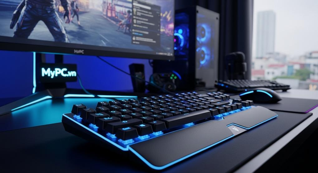 Mua bàn phím cơ không dây cho streamer chơi game Hà Nội