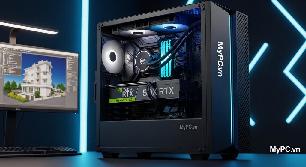 Workstation cho kiến trúc sư cần card đồ họa RTX 50 series
