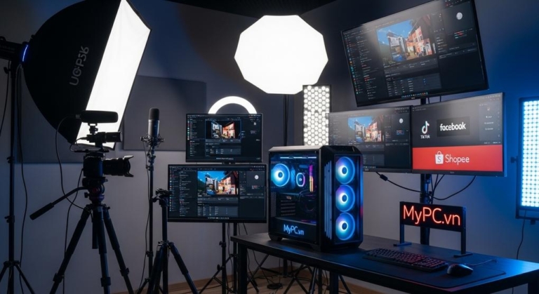 Setup Livestream Studio Đa Nền Tảng Tiktok Facebook Shopee Hiệu Quả 2025