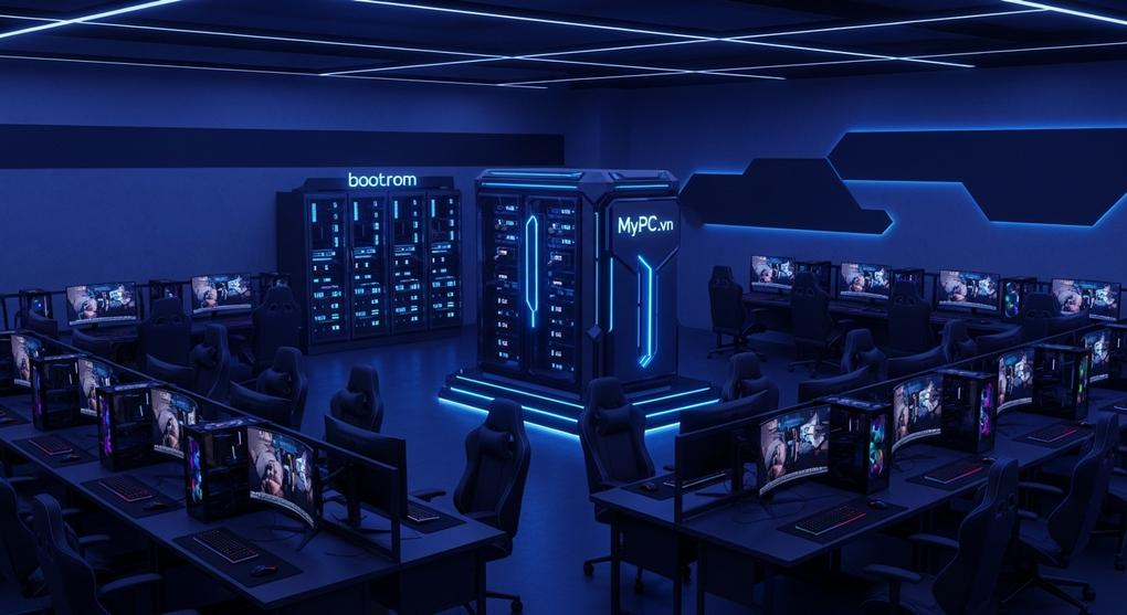 Setup phòng net bootrom cấu hình cao chi phí tối ưu 2025