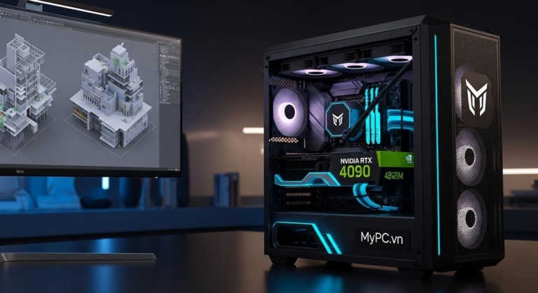 Workstation Cho Kiến Trúc Sư Render 3D Nhanh Nhất 2025: Cấu Hình Tối Ưu