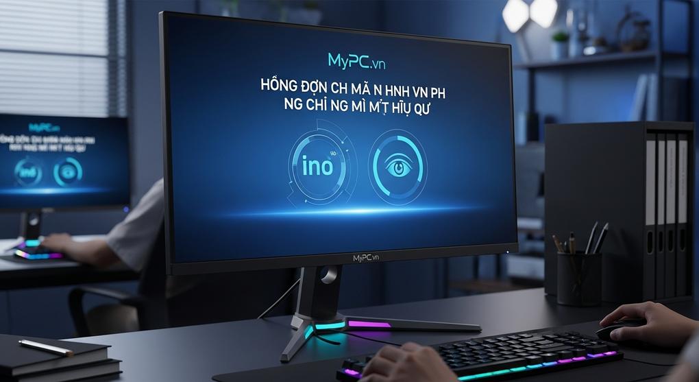 Hướng dẫn chọn màn hình văn phòng chống mỏi mắt hiệu quả