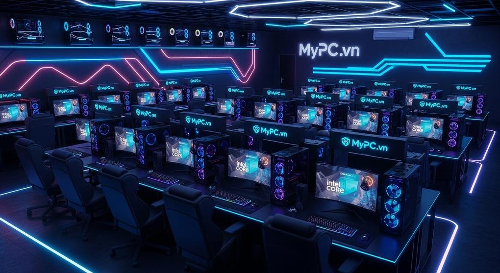 Setup phòng net 20 máy cấu hình Intel Core Ultra mới nhất