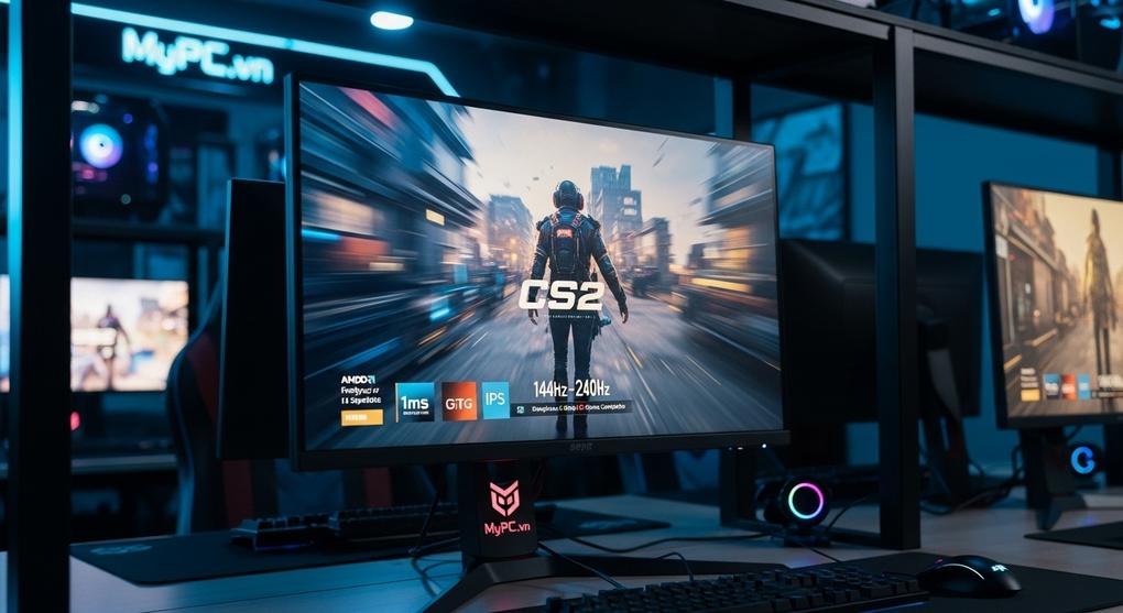 Mua màn hình gaming tần số quét cao cho cyber game Hà Nội