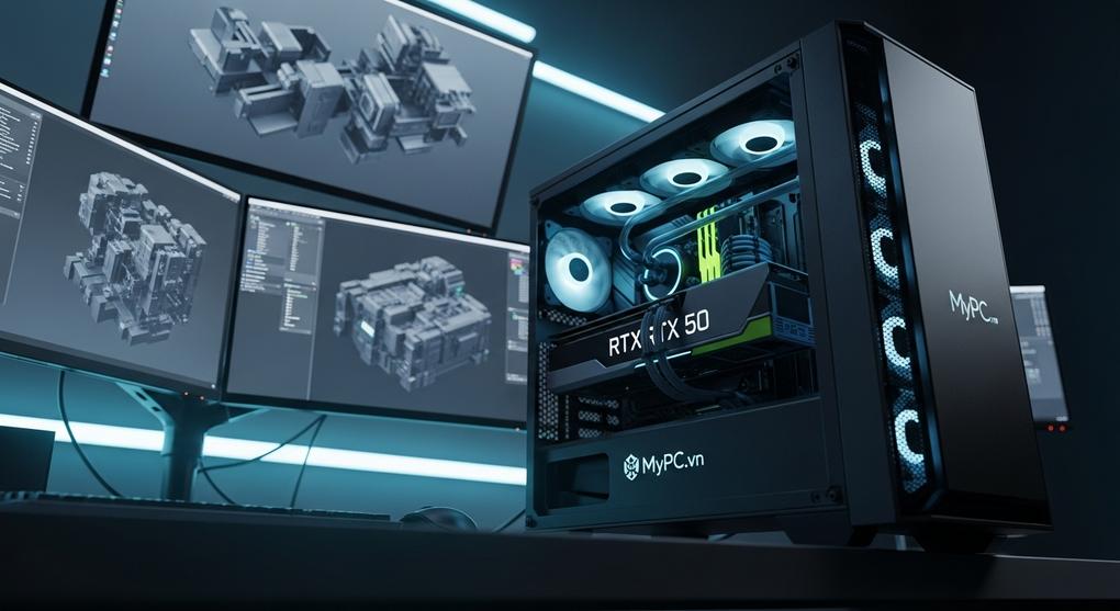 Workstation cho dân thiết kế đồ họa 2025 có nên dùng GPU Nvidia RTX 50 series?