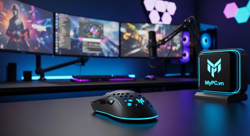 Mua gaming gear chuột không dây nhẹ nhất cho streamer chuyên nghiệp