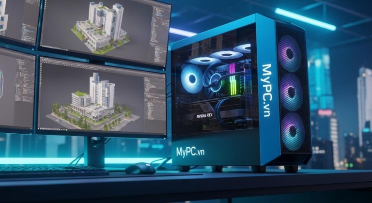 Mua Workstation Đồ Họa Kiến Trúc Render 3D Tốt Nhất 2025 Tại Hà Nội | Giá Ưu Đãi