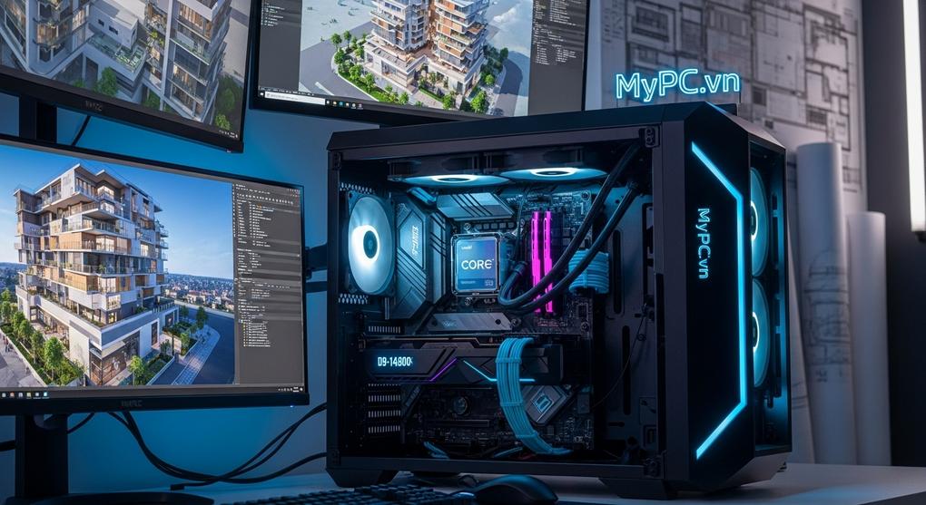 Đánh giá CPU Intel Core i9-14900K cho máy tính đồ họa kiến trúc