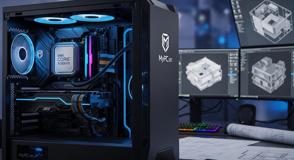 Đánh giá CPU Intel Core i9-14900K cho máy tính đồ họa kiến trúc