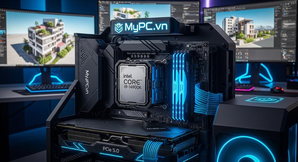 Đánh giá CPU Intel Core i9-14900K cho máy tính đồ họa kiến trúc