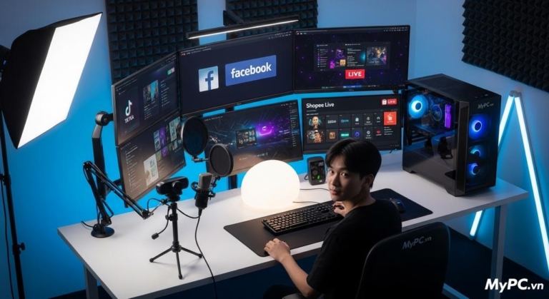 Setup Livestream Studio Đa Nền Tảng Tiktok Facebook Shopee Cho Người Mới Bắt Đầu | A-Z