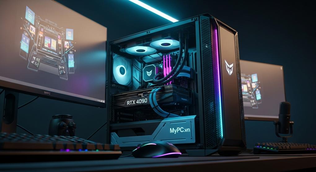 PC gaming cấu hình cao cho game thủ chuyên nghiệp 2025