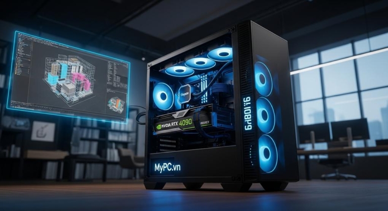 Workstation Render 3D Cho Kiến Trúc Sư 2025: Top Cấu Hình Mạnh Nhất