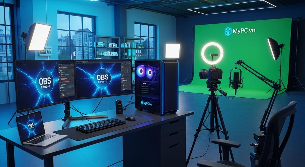 Hướng dẫn xây dựng studio livestream TikTok, Shopee chuyên nghiệp