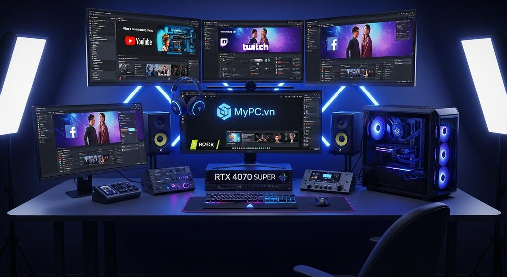 Hướng dẫn xây dựng livestream studio chuyên nghiệp đa nền tảng 2025