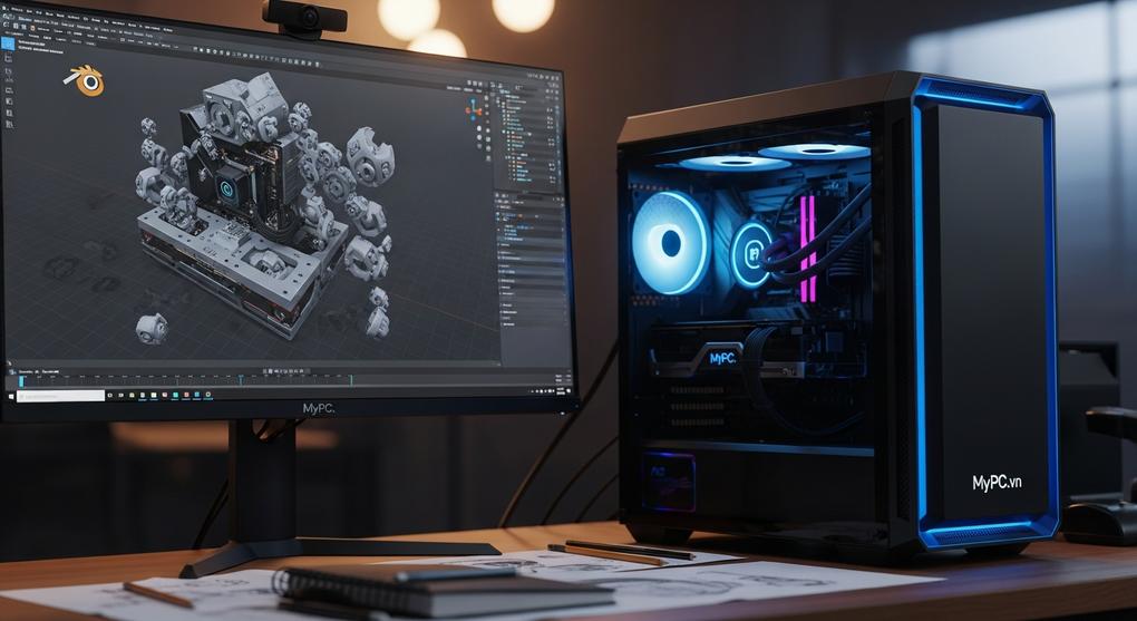 Hướng dẫn chọn máy tính đồ họa cho sinh viên thiết kế 3D