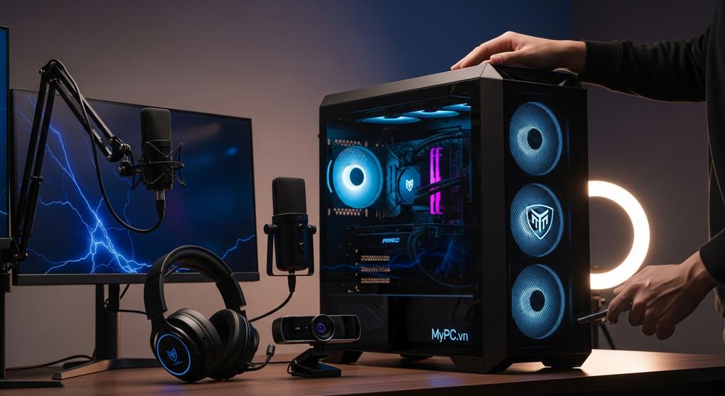 mua gaming gear cho streamer mới bắt đầu ở Hà Nội