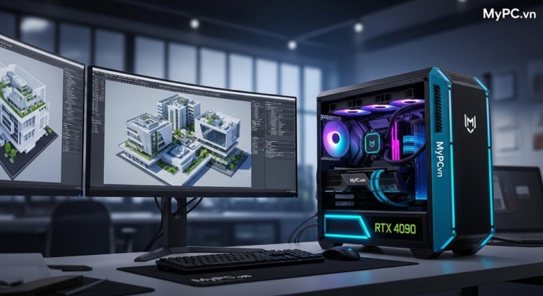 Máy Tính Đồ Họa Kiến Trúc Render 3D: Top Lựa Chọn Chuyên Nghiệp 2025