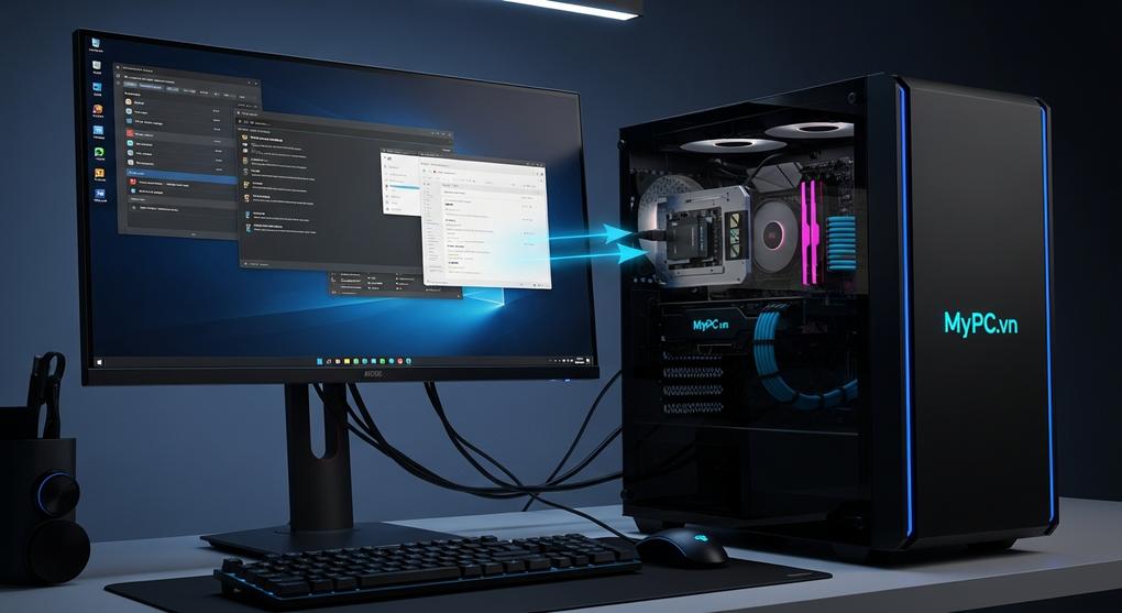 cách tối ưu hiệu suất PC office làm việc online