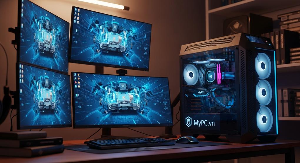 PC gaming cấu hình RTX 50 series cho sinh viên Hà Nội