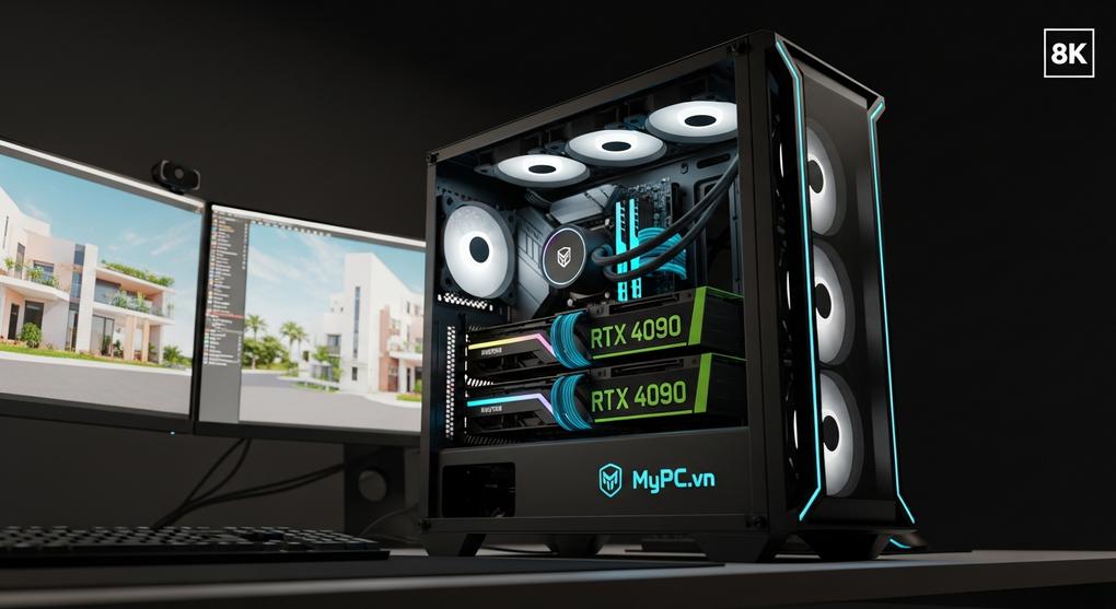 Cấu hình máy tính đồ họa 3D render hiệu quả cho dân chuyên