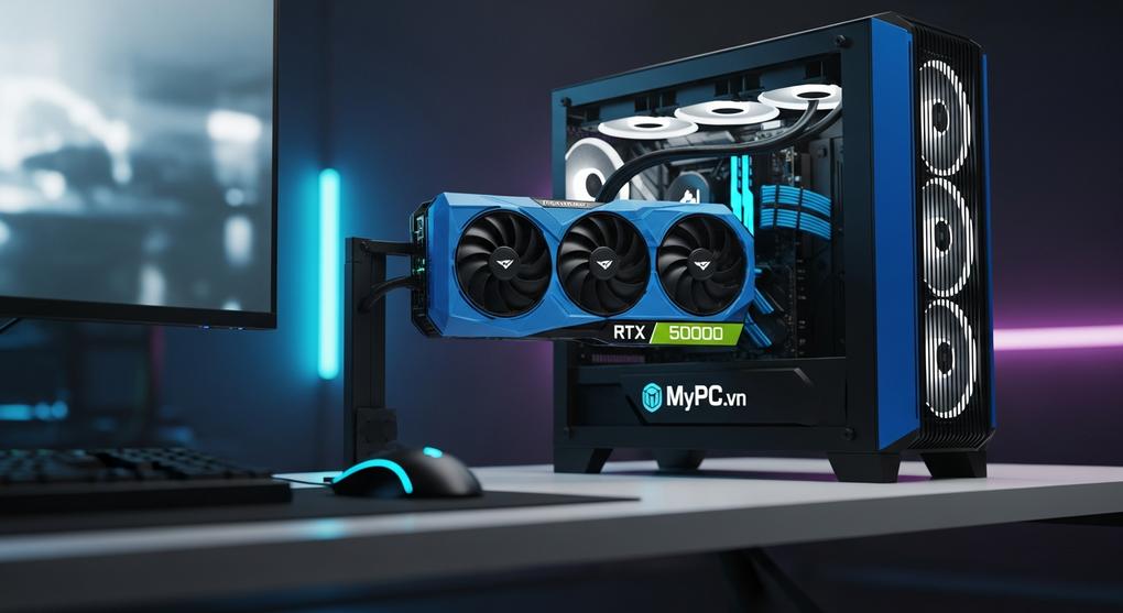 Cấu hình PC gaming RTX 5000 series giá bao nhiêu