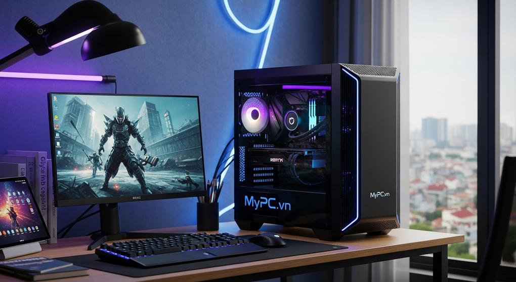 PC gaming cấu hình tầm trung 2025 cho sinh viên Hà Nội