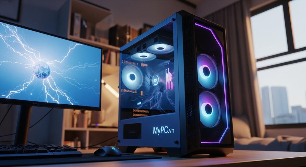 PC gaming cấu hình tầm trung 2025 cho sinh viên Hà Nội