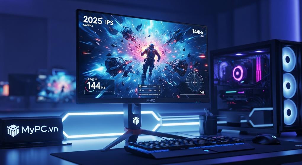 Đánh giá màn hình gaming IPS 144Hz mới nhất 2025 cho game thủ