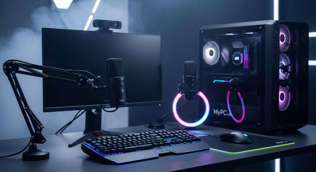 Top 5 gaming gear đáng mua nhất 2025 cho streamer mới
