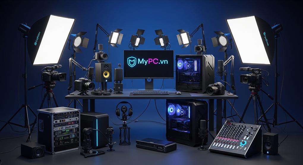 Chi phí setup livestream studio đa nền tảng TikTok Shopee Facebook