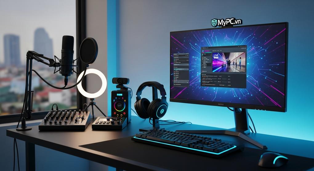 Mua gaming gear Hà Nội cho streamer mới bắt đầu