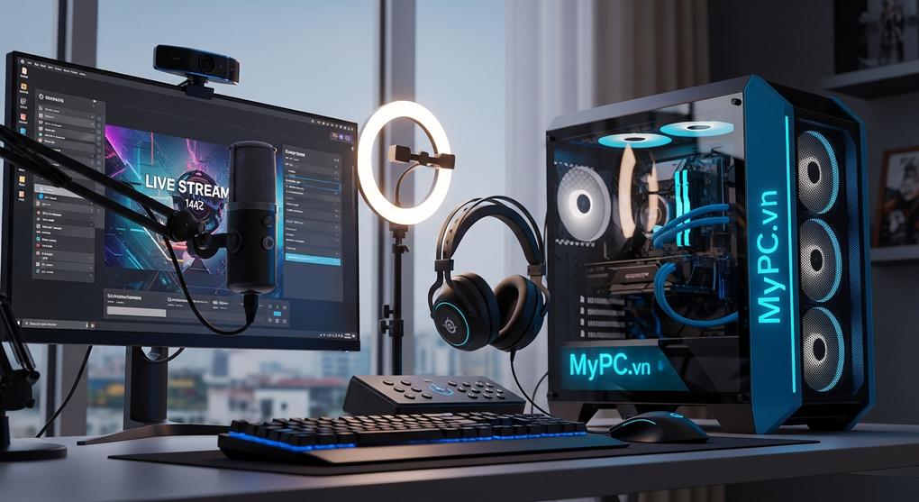 Mua gaming gear Hà Nội cho streamer mới bắt đầu